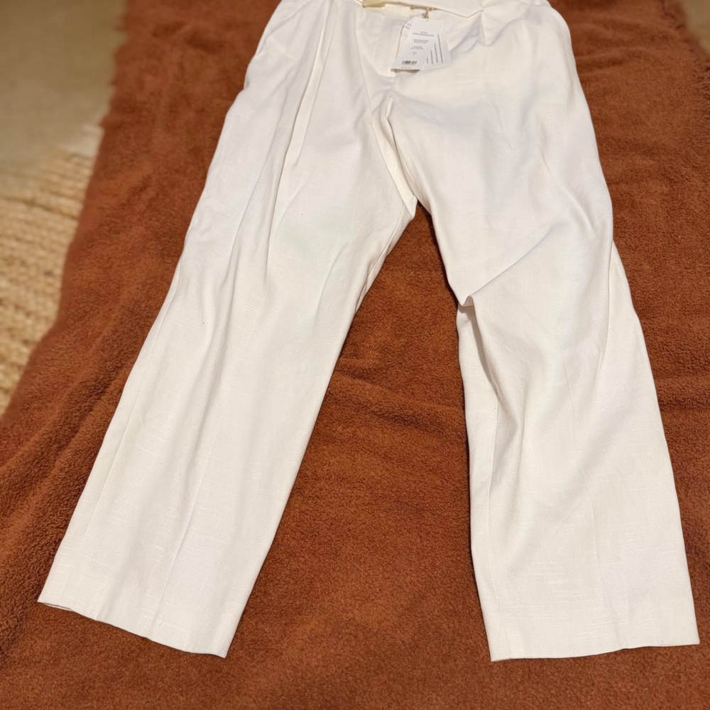 Veronica Beard Off-White Trousers